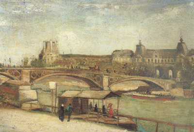 The Pont du Carrousel and the Louvre (nn04)